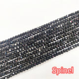 Tourmalines Rubys Beads Faceted 2.5~3 x 3.5~4mm Rondelle Small Crystal