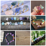 Clear Crystal Rough Stone Beads 7-11MM Loose Gravel Spacer Beads
