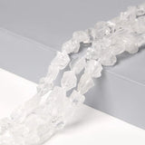 Clear Crystal Rough Stone Beads 7-11MM Loose Gravel Spacer Beads