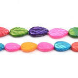 Tree Leaf Shell Loose Beads for Jewelry Making DIY - 15' 