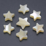 Natural Trochid Shell Star Beads Seawater Mother Of Pearl Jewelry Making