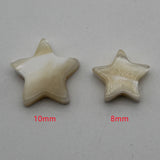 Natural Trochid Shell Star Beads Seawater Mother Of Pearl Jewelry Making