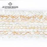 Trochus Shell Beads Leaf Shape Spacer Beads for Jewelry Making