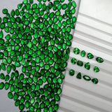 Tsavorite Faceted Round Rondelle Cube Coin Disc Beads Jewelry DIY