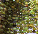 Natural Tsavorite Green Garnet Irregular Beads Loose Perle Turmaline