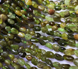 Natural Tsavorite Green Garnet Irregular Beads Loose Perle Turmaline