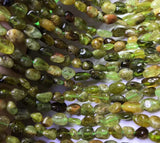 Natural Tsavorite Green Garnet Irregular Beads Loose Perle Turmaline