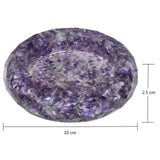 Natural Tumbled Stone Tray & Resin Jewelry Dish