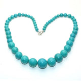 Turquoise Bead Tower Necklace Women's Boutique Jewelry