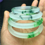Turquoise Chalcedony Hand Carved Round Bracelet