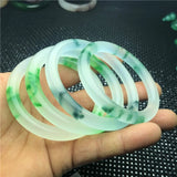 Turquoise Chalcedony Hand Carved Round Bracelet
