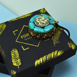 Natural Turquoise Orgone Pendant Wicca Reiki Healing Meditation
