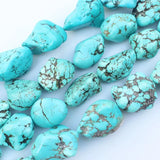 Natural Turquoise Freeform Beads 4-12/10-30mm 15inch DIY Jewelry Making Beads