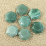 Turquoises Necklace Pendant Star of David Pattern Natural Stone DIY