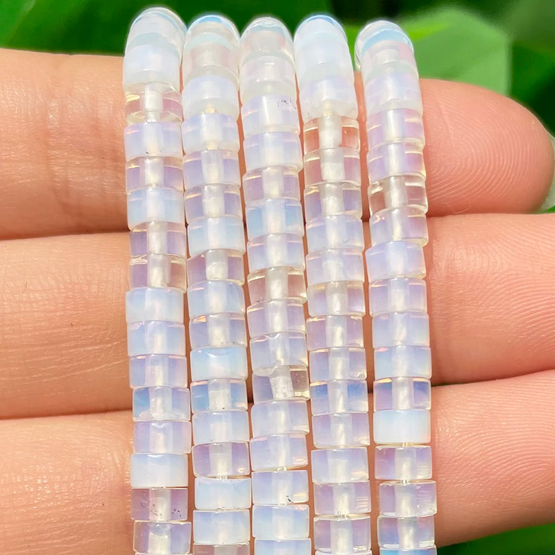 Natural Turquoise Lapis Quartz Rondelle Spacer Beads 4*2mm Stone
