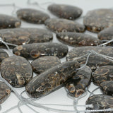 Natural Turritella Agate Mixed Irregular Pendants 30-50mm