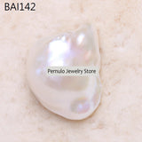Natural Baroque Pearl Beads Keshi Loose No Hole DIY Jewelry