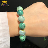Natural Variscite African Turquoise Round Spacer Beads 15''