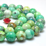 Variscite Smooth Round Loose Beads for DIY Jewelry Making