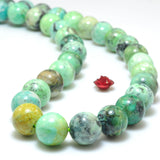 Variscite Smooth Round Loose Beads for DIY Jewelry Making