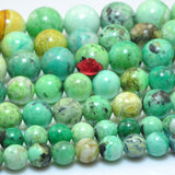 Variscite Smooth Round Loose Beads for DIY Jewelry Making