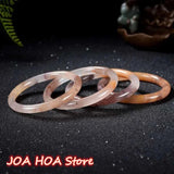 Natural Violet Jade Bracelet Boutique Jewelry Smoke Purple Women's