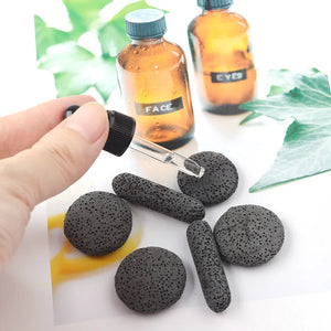 Natural Volcanic Rock Essential Oil Perfume Diffuser Beads for Jewelry Making