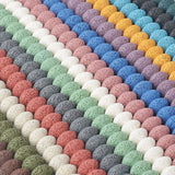 Volcanic Rock Large Hole Beads Colored Abacus Beads