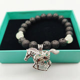 Luminous Heart Charm Bracelet - Glowing In The Dark Bracelet