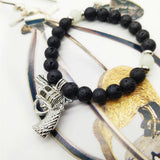 Luminous Heart Charm Bracelet - Glowing In The Dark Bracelet