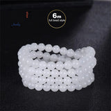 Natural Wada Suet Jade 108 Buddhist Amulets Fine Jewelry Men Women Charms Beaded