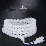 Natural Wada Suet Jade 108 Buddhist Amulets Fine Jewelry Men Women Charms Beaded