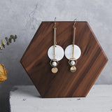 Walnut Wood Jewelry Display Tray Geometric Hexagon Organizer
