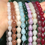 Chalcedony Jades Stone Beads for Jewelry Making