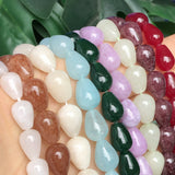 Chalcedony Jades Stone Beads for Jewelry Making