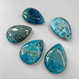 Water Drop Stone Pendant 18x25mm Lapis Lazuli Amethysts Quartzs Charms Bead