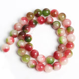 Watermelon Tourmaline Jades Stone Beads for Jewelry Making