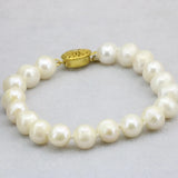 Freshwater Pearl Beads Strand Bracelet Bangle for Women B3176