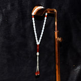 6*9mm Red Agate Beads Muslim Prayer Taisbyha 33 Count Stone Counter