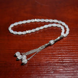 6*9mm Natural Agate Beads Muslim Taisbyha 33 Beads Stone Counter