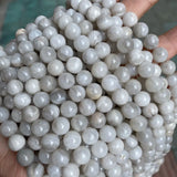 Natural Agate Beads Round Gemstone Loose Beads for Jewelry Making