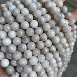 Natural Agate Beads Round Gemstone Loose Beads for Jewelry Making