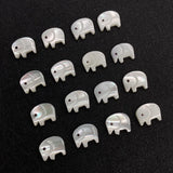 Butterfly Shell Carved Animal Beads Mother of Pearl Charm DIY Jewelry