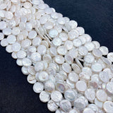 Baroque Freshwater Pearl Necklace DIY Jewelry Making 16-17mm