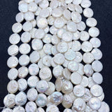 Baroque Freshwater Pearl Necklace DIY Jewelry Making 16-17mm