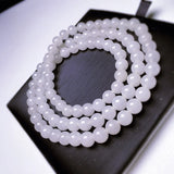 Chalcedony Multi-Circle Bracelet 6mm Bead Necklace Sweater Chain
