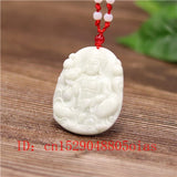 Natural Chinese Jade Guanyin Pendant Necklace Charm Jewellery
