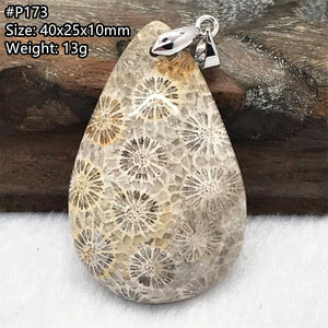 Chrysanthemum Coral Necklace Pendant Jewelry Gift Crystal Beads AAAAA