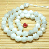 Crazy Lace Agate Diamond Faceted Round Loose Beads Gemstone