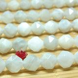 Crazy Lace Agate Diamond Faceted Round Loose Beads Gemstone